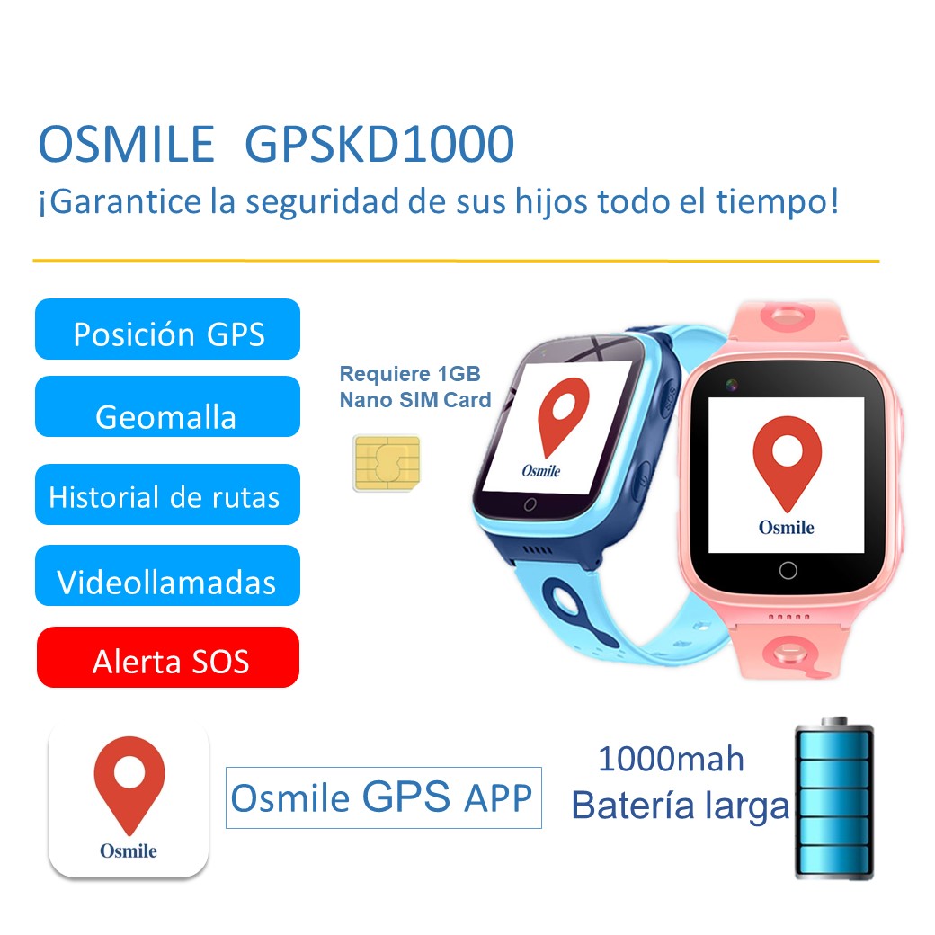 Osmile GPSKD1000 para niños - JC