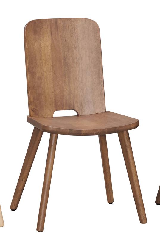 CO-518-4 喬克淺胡桃色實木餐椅 (不含其他產品)<br /> 尺寸:寬43.5*深53*高86cm