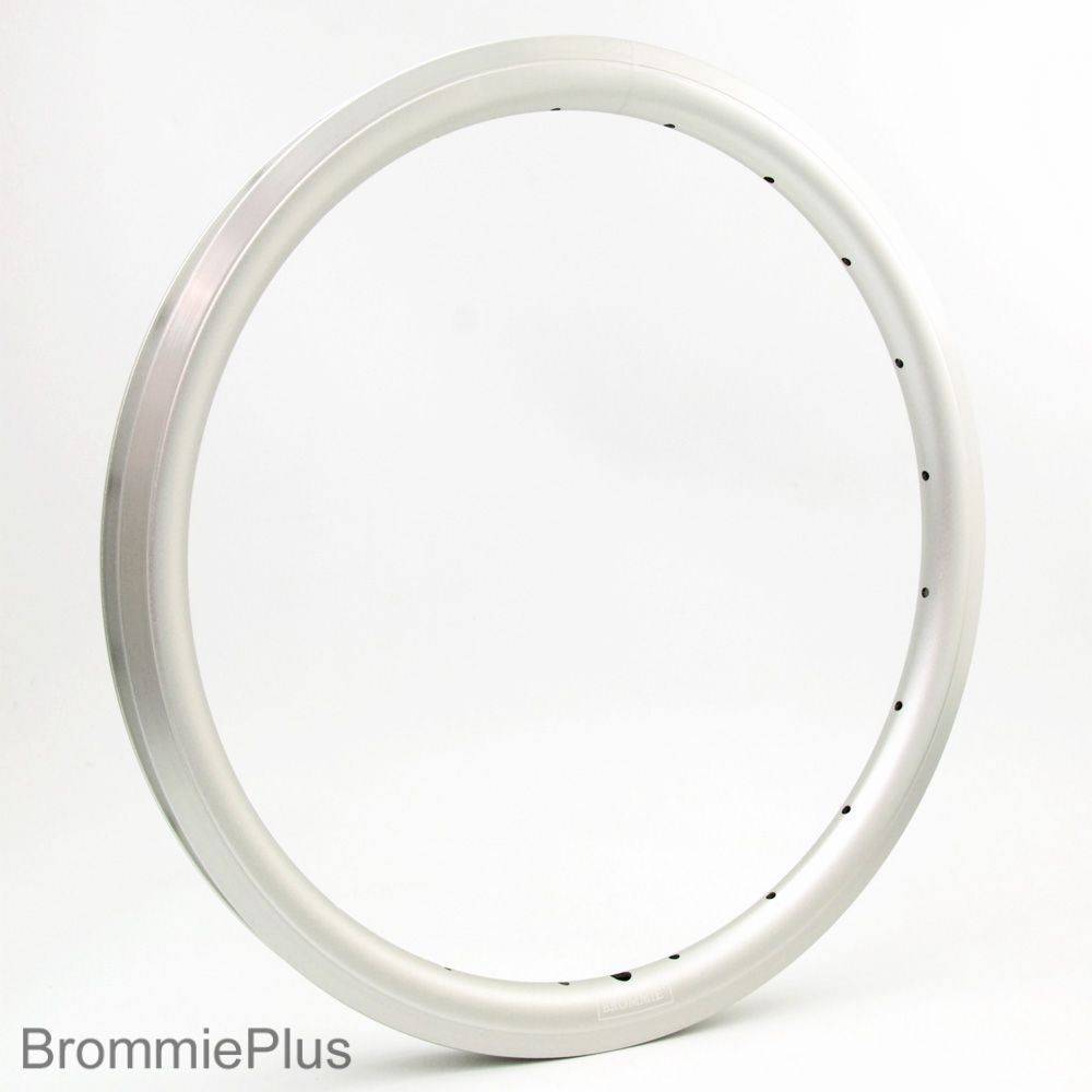BrommiePlus R001 Welded Double Wall Rim - Matt Silver