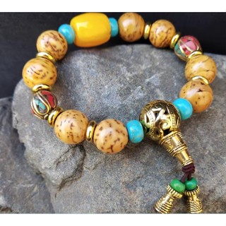 <西藏藏式手環>尼藏地區 ~ 龍眼菩提子手環~驅邪~增慧~雅致~美觀