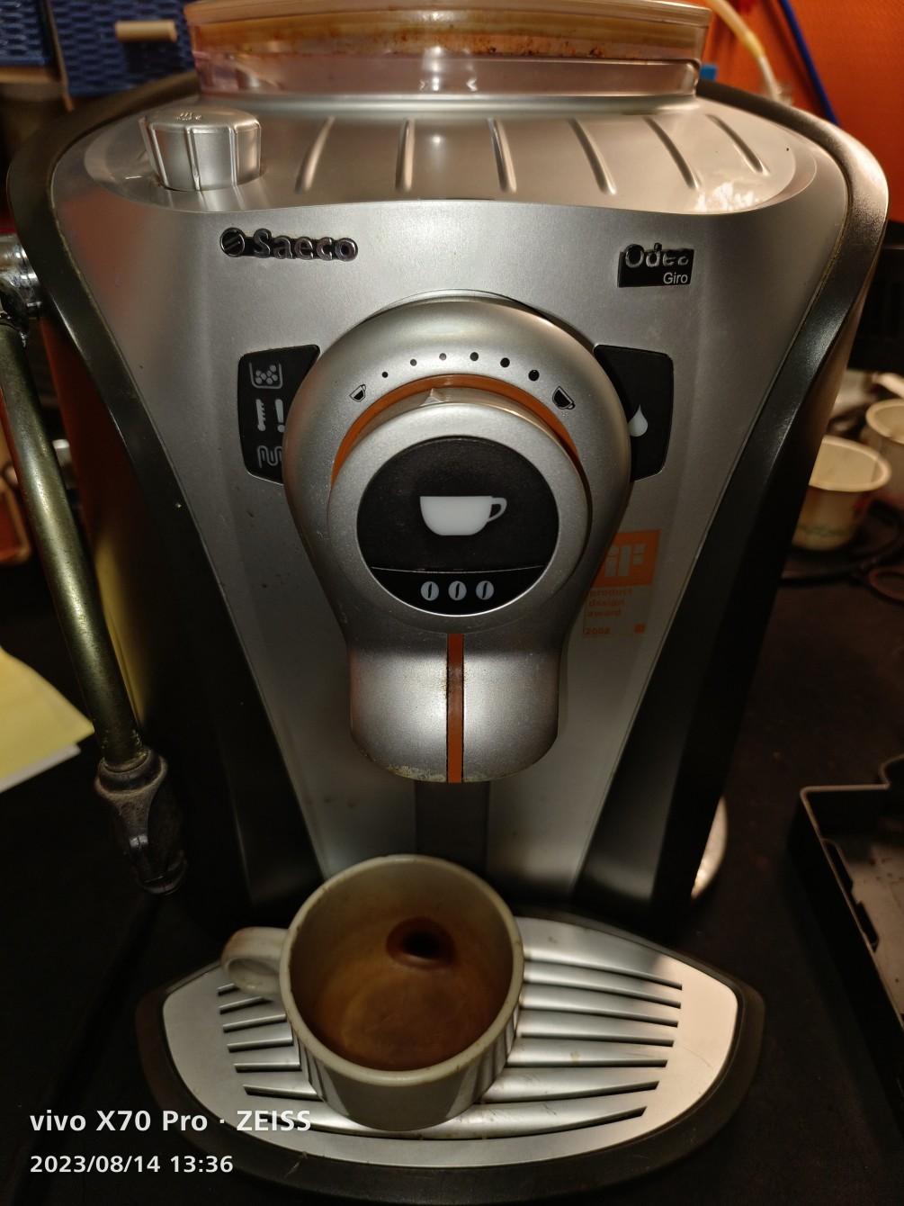 saeco-odea -全自動咖啡機-墊圈毀損漏水-更新-大保養清潔處理