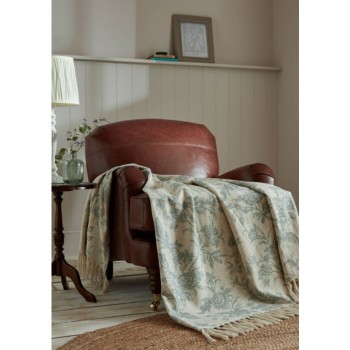 Lloyd Dark Duckegg 130x170cm Throw