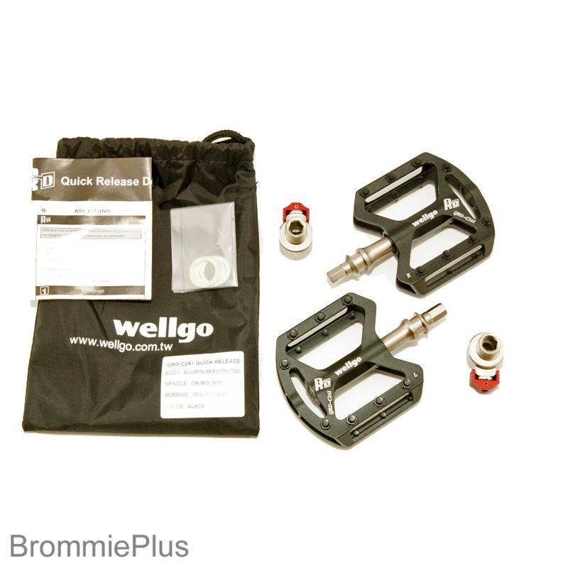 Wellgo Quick Release Pedals - C241