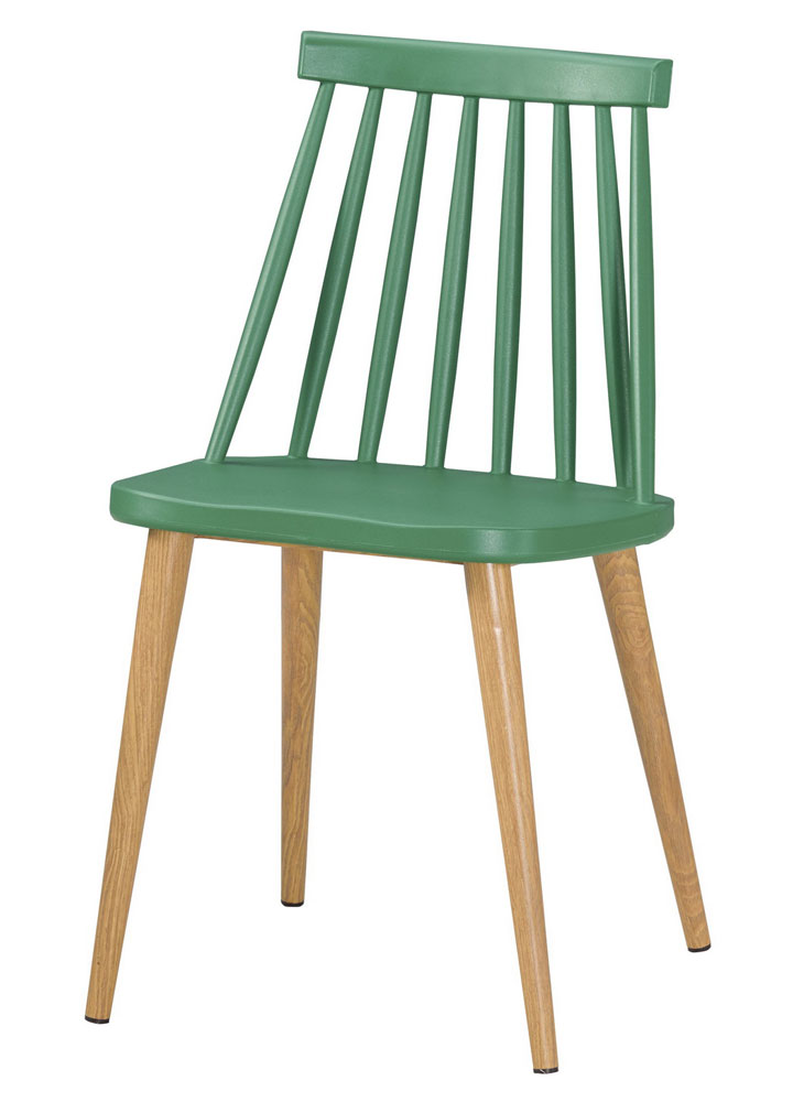 QM-1077-13 艾美造型椅(綠) (不含其他產品)<br /> 尺寸:寬43*深48*高78cm