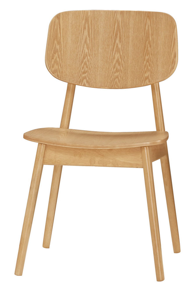 QM-1071-13 約翰餐椅(板)(實木) (不含其他產品)<br /> 尺寸:寬48*深54*高82cm