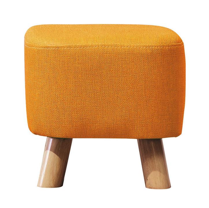 GD-704-14 橘黃色小方凳 (不含其他產品)<br />尺寸:寬30*深30*高30cm
