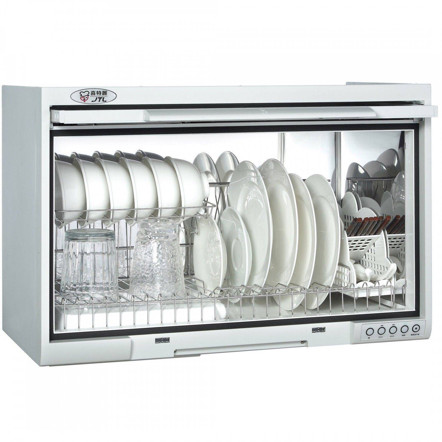 喜特麗 JT-3760Q  臭氧型烘碗機-塑膠筷架-60cm(白色)