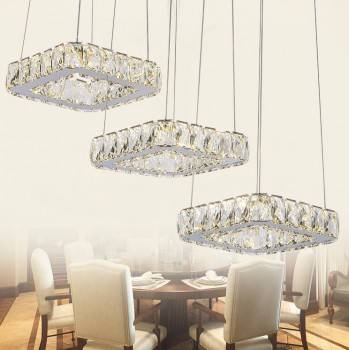 現代水晶餐吊燈