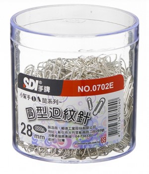 宣彥辦公文具購物網,SDI 0702E圓型迴紋針