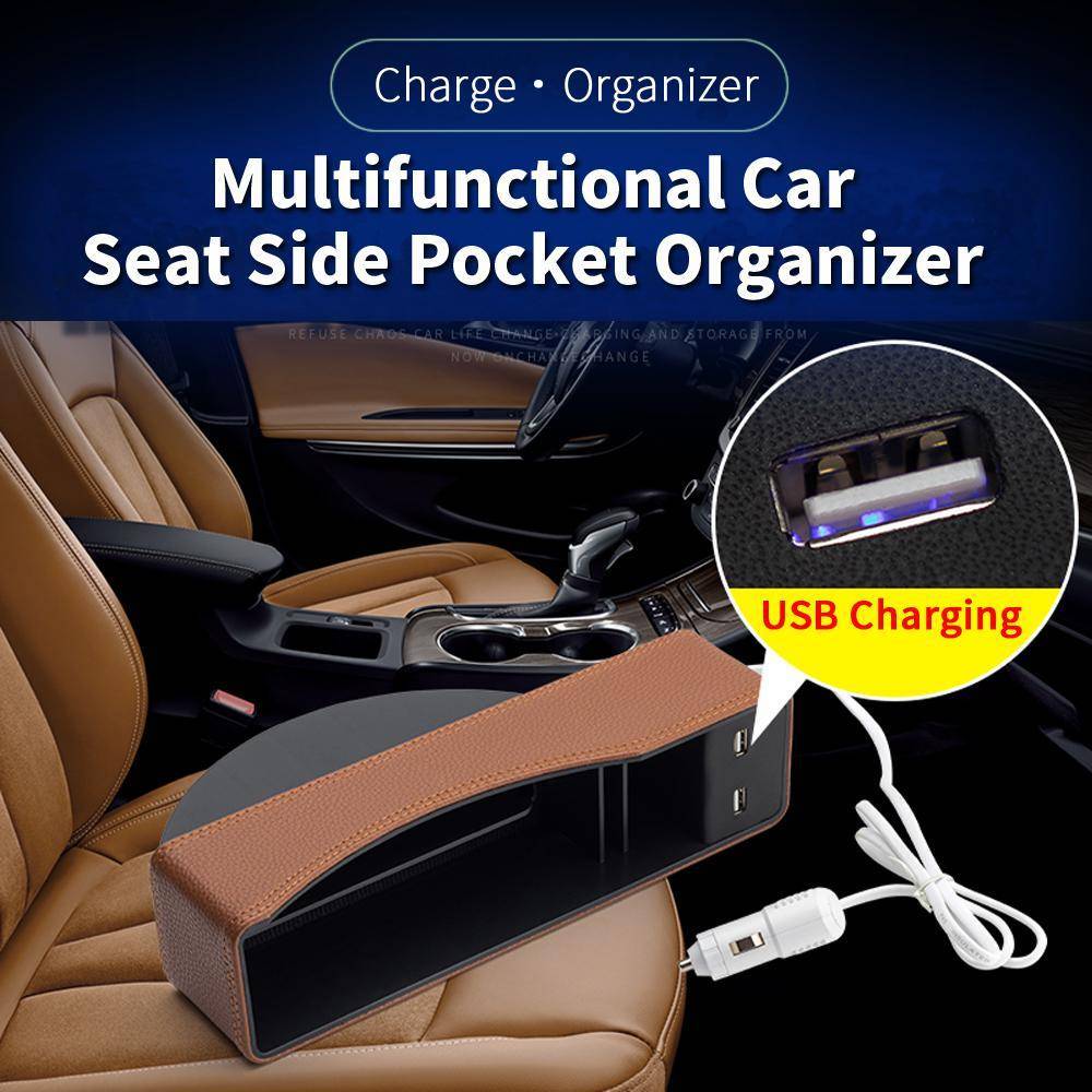 Multifunctional Car Seat Side Pocket Organizer