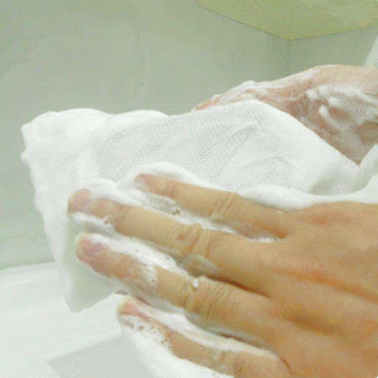 easy 手工皂的好伴侣 起泡網 香皂袋 肥皂網袋 雙層網狀袋 抗菌潔面 免用電 泡泡浴