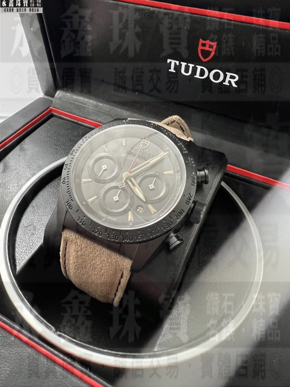 Tudor 帝舵 Fastrider Black Shield 42000CN 啞黑色陶瓷腕錶