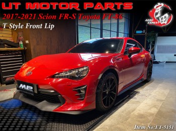 2017-2020 Toyota 86 T Style Front Lip