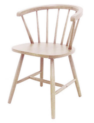 TA-947-1 文森洗白實木餐椅 (不含其他產品)<br />
尺寸:寬52*深54*高75cm