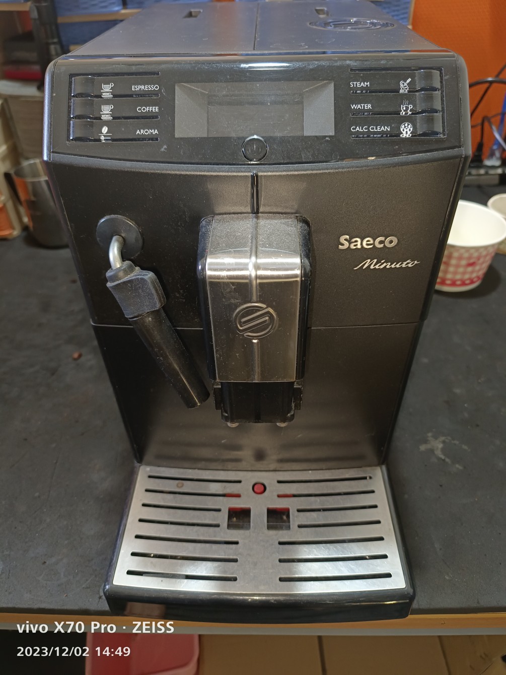 saeco-8761-全自動咖啡機-咖啡出口塞住--導致出咖啡不順-零件拆清定位