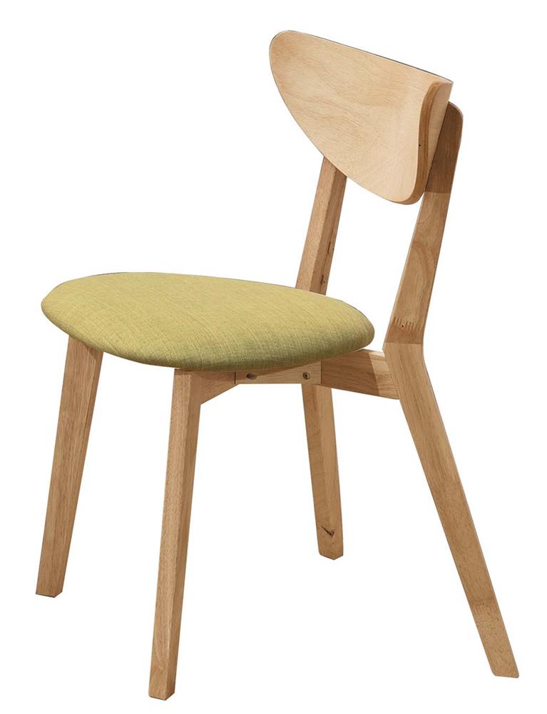 SH-A512-03 馬可本色綠布餐椅(不含其他產品)<br /> 尺寸:寬45*深50*高80cm
