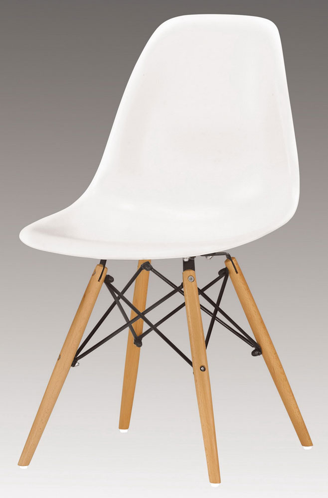 QM-651-13 喬蒂餐椅(白) (不含其他產品)<br /> 尺寸:寬46.5*深54.5*高81.5cm
