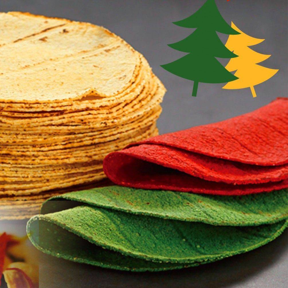 紅~綠~黃!三色墨西哥玉米餅~耶誕色系的香濃好滋味