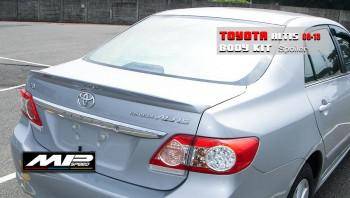 2008-2013 Toyota Corolla Altis  Trunk Spoiler (11' Style)