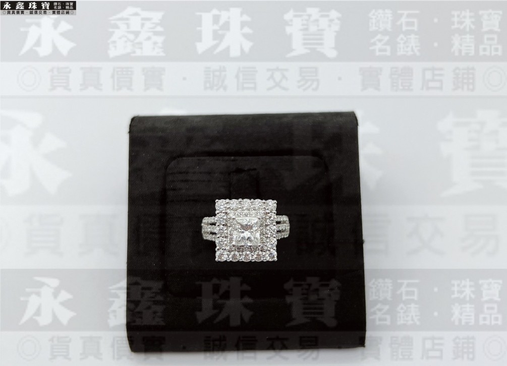 GIA 鑽戒 1.04ct D/VS2/車工完美 花式車工