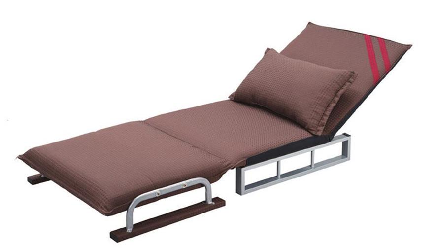 GD-194-3 單人坐臥兩用沙發床(咖) (不含其他產品)尺寸:寬68*深76*高81cm