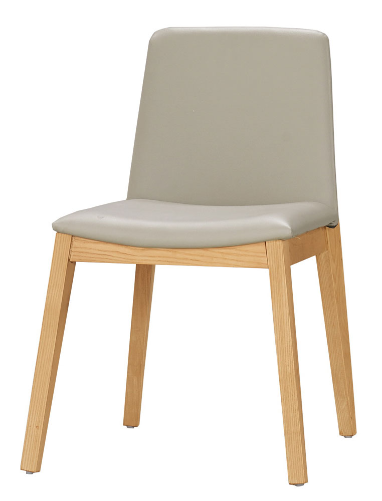 QM-644-3 卡瑞娜餐椅(皮)(實木) (不含其他產品)<br /> 尺寸:寬47.5*深56.5*高80.5cm