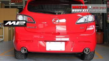2010-2013 Mazda 3 5D Rear Bumper 2.5 Style