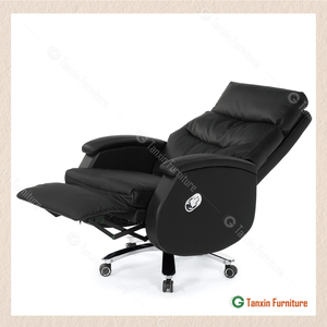 【伯妮斯牛皮辦公椅(黑色)】【2025-B1636-1】【添興家具】