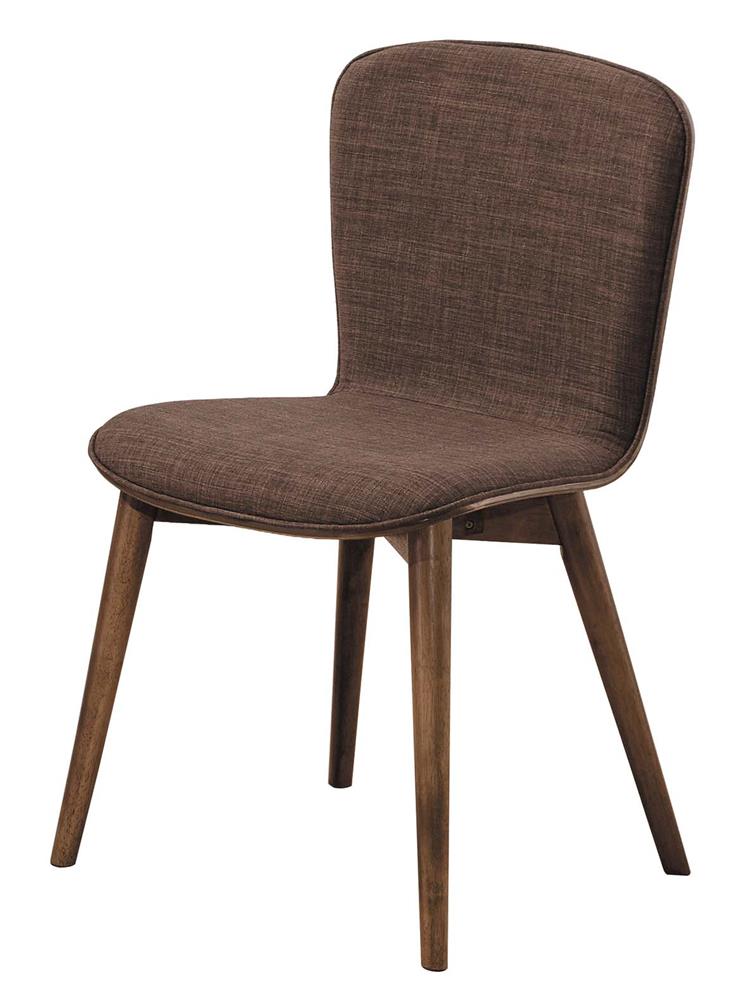 SH-A518-05 喬克淺胡桃咖啡布餐椅(不含其他產品)<br /> 尺寸:寬47*深52*高84cm