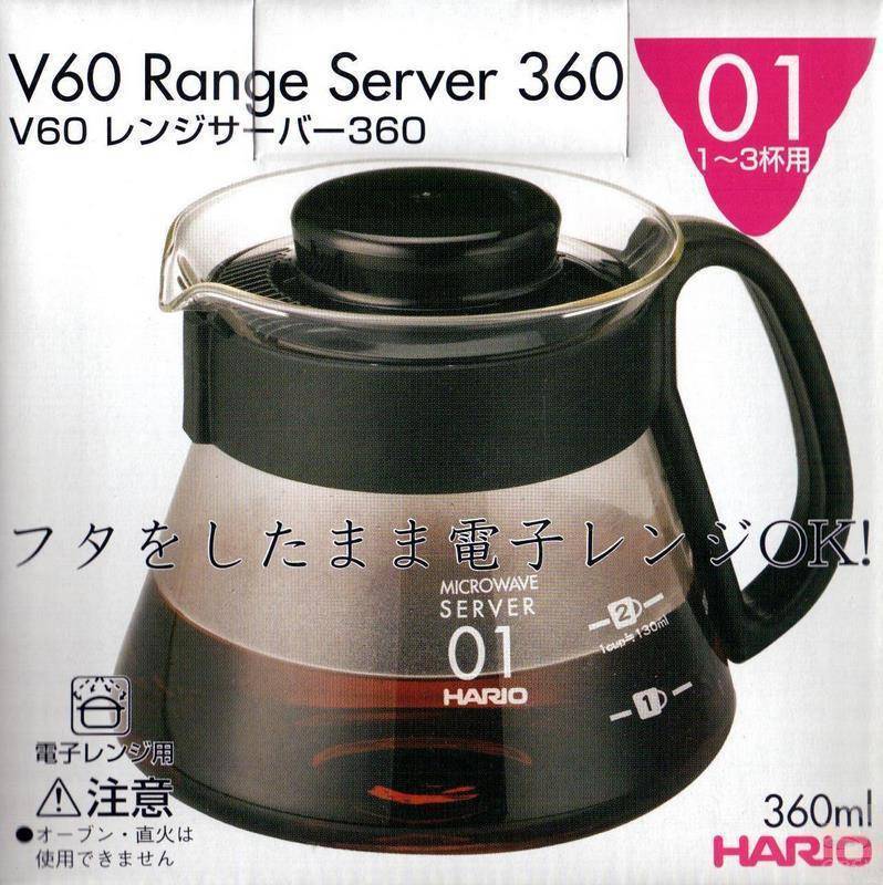 【HARIO】V60 耐熱手沖玻璃下壺 360ml