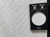 白｜大尺寸 【SS-3680珍珠白花磚】60x120凹凸霧面  居家空間 │浴室廚房│玄關│商空設計｜地壁兩用磚.#單1-1200
