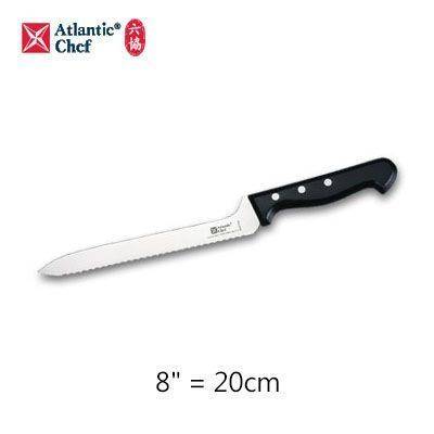 【Atlantic Chef六協】20cm彎麵包刀Offset Bread Knife 