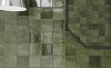 鄉村復古【JY-RBB1023G 橄欖綠亮面(4色)】10X20假溝設計│浴室廚房玄關│商空設計｜地壁兩用磚#05160