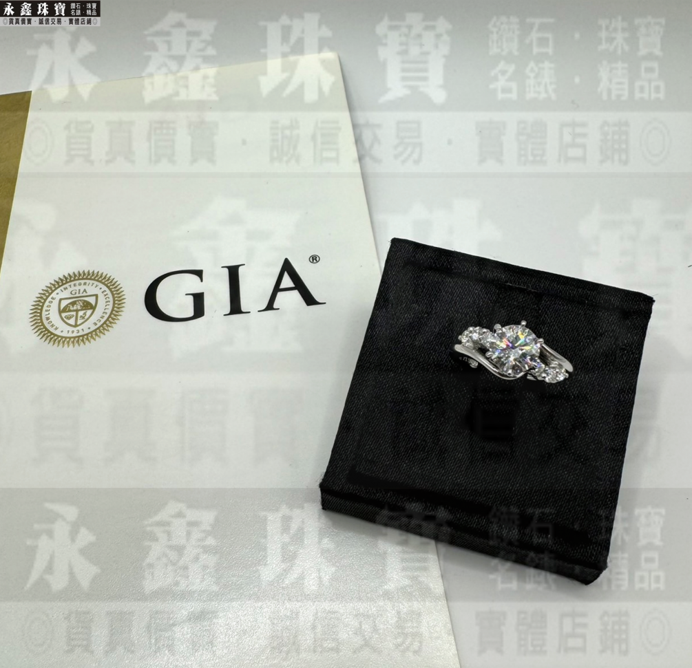 GIA天然鑽戒 1.01ct/E/VS1/3EX/H&A n1185-02