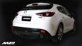 2014-2016 Mazda 3 5D MZ Rear Lip-Dual Exhaust
