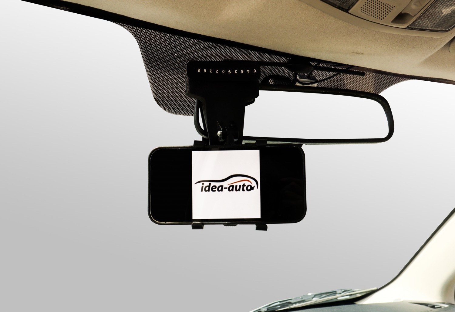 【idea-auto】Smart phone holder with Parking Number