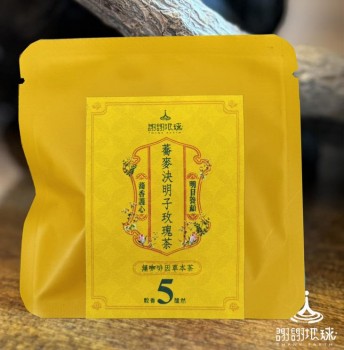 【謝謝地球】蕎麥決明子玫瑰茶-台灣蕎麥-心好循環-鋁箔單包