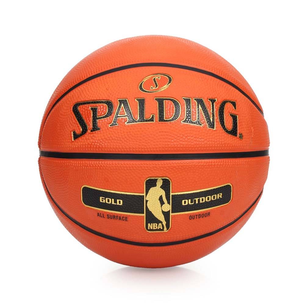 SPALDING 籃球 金色NBA - Rubber SPA83492