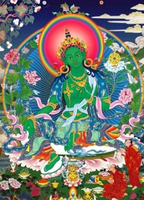 【西藏楚布寺藏素香】綠度母淨化空氣藏素香 6入組