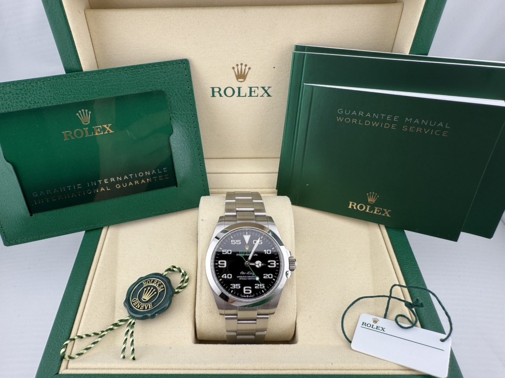 ROLEX 勞力士 126900 Air-King空中霸王 2025盒單齊全 保固中 n1416