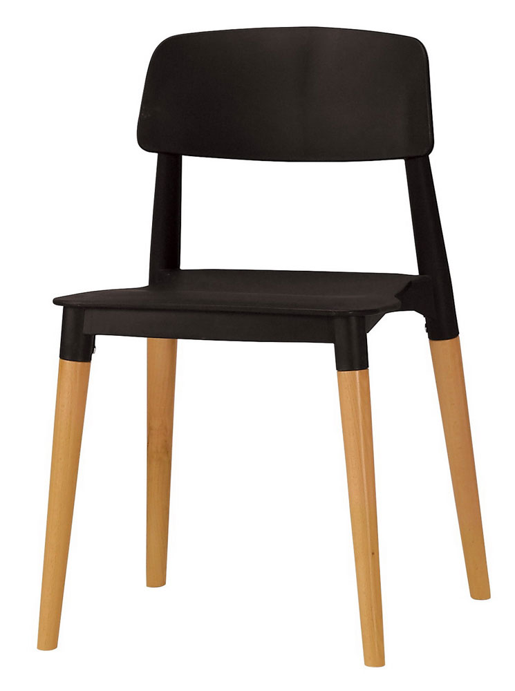 QM-651-14 奧斯本造型椅(黑) (不含其他產品)<br /> 尺寸:寬53*深49*高80cm