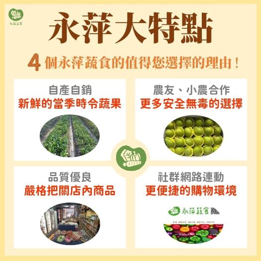 永萍品牌日－－一起來聽聽永萍蔬食的小故事