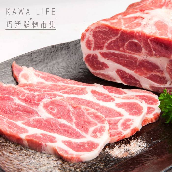 【KAWA巧活】能量豬 梅花烤肉片(厚)