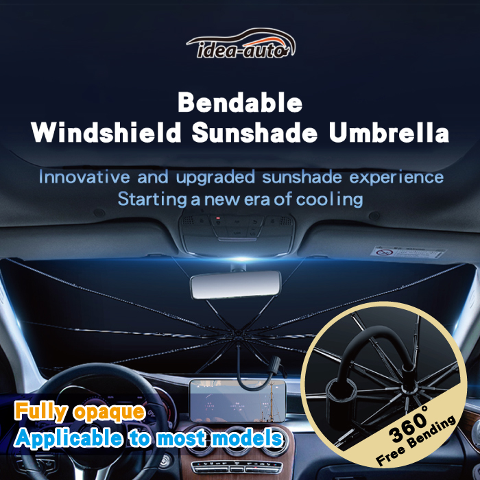 【idea-auto】Bendable Windshield  Sunshade Umbrella