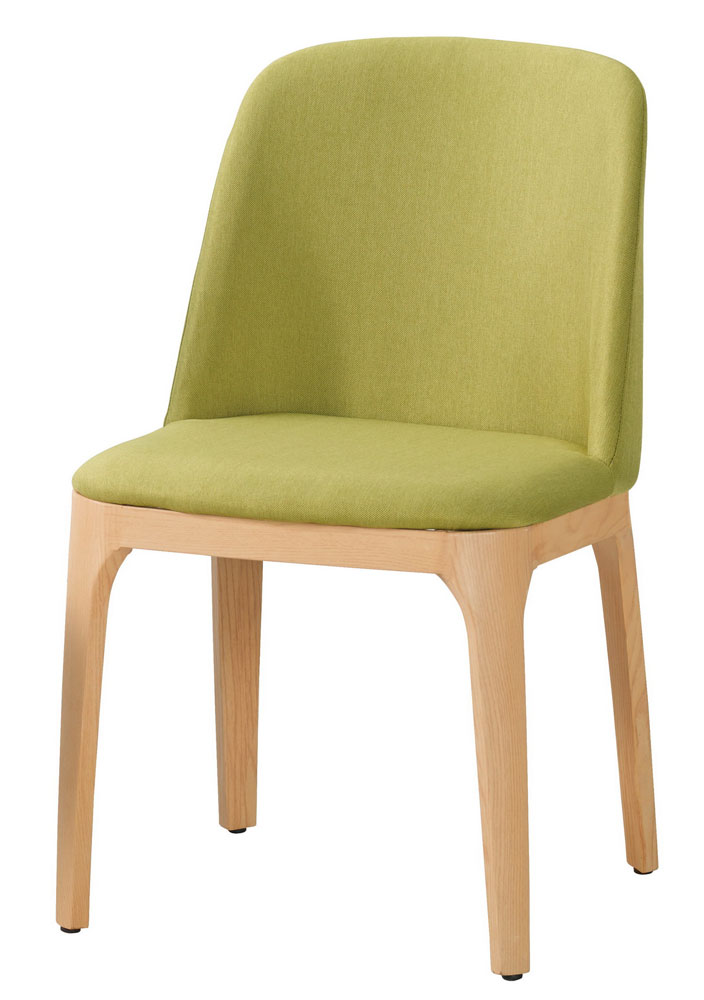 QM-1072-6 托貝餐椅(綠色布)(五金腳) (不含其他產品)<br /> 尺寸:寬48*深61*高83cm