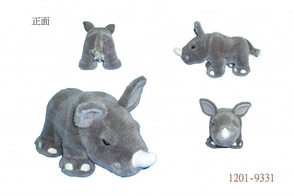 1201-9331犀牛玩偶