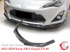 2012-2016 Toyota 86 / Scion FR-S 86 CS Style Front Lip-Carbon