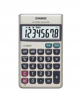 宣彥辦公文具購物網,CASIO LC-403TV口袋型計算機(8位數)
