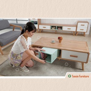 【豪根4尺雙抽大茶几】【2025-J262-2】【添興家具】