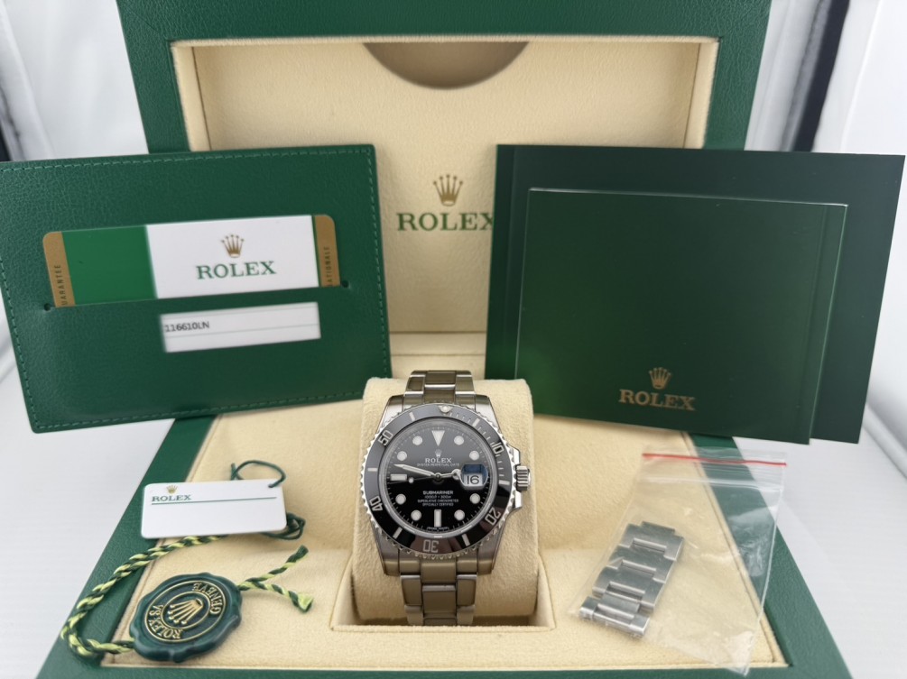 ROLEX 勞力士 116610LN 黑水鬼 2020盒單齊全 有包膜 n1309